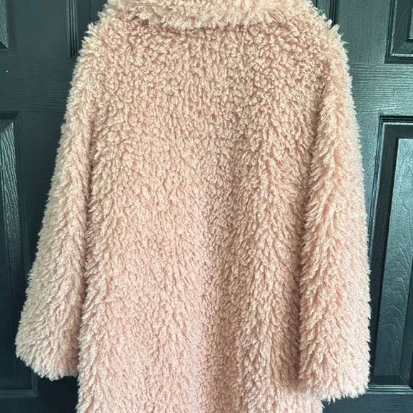 Pink Fuzzy Coat - Picture 4 of 4